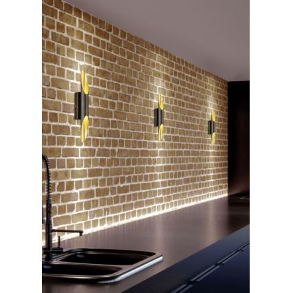 Trio - Applique murale LED BOLERO 2xLED/3,1W/230V CRI 90 cuivre