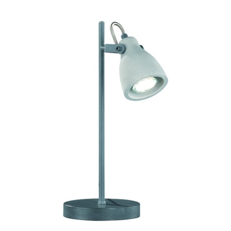 TRIO - Lampe de table CONCRETE 1xGU10/42W/230V