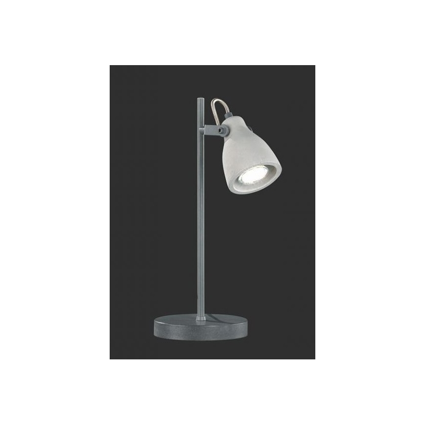 TRIO - Lampe de table CONCRETE 1xGU10/42W/230V