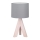 TRIO - Lampe de table GING 1xE14/40W/230W gris