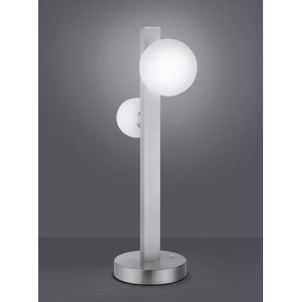 Trio - Lampe de table LED RVB à intensité variable DICAPO 2xLED/3W/230V 3000-5000K Wi-Fi + télécommande