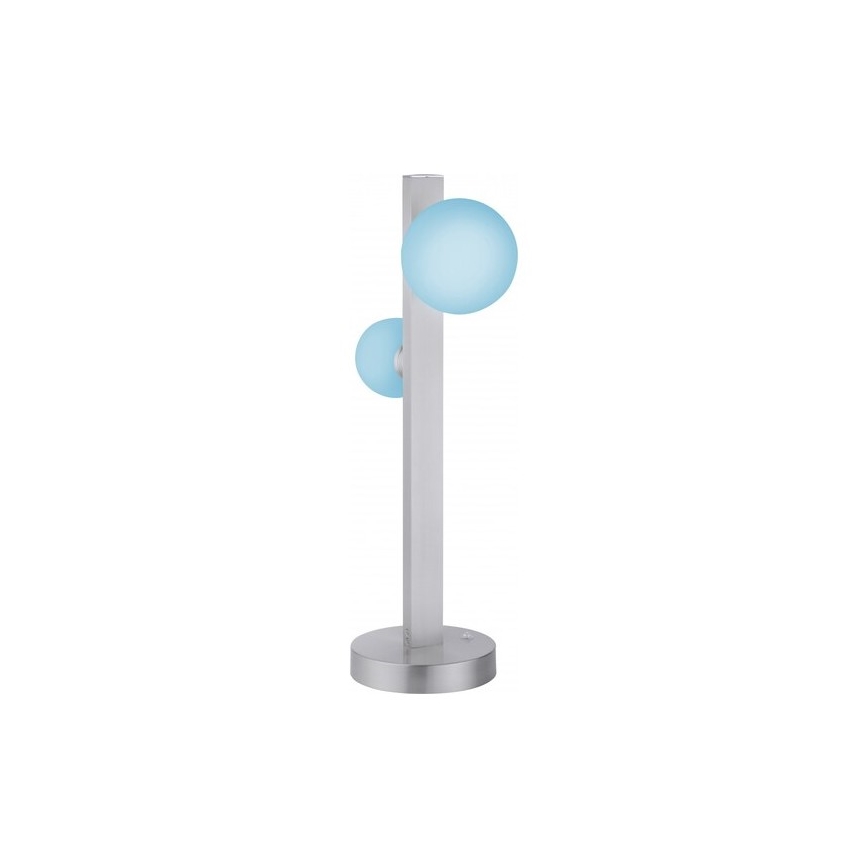 Trio - Lampe de table LED RVB à intensité variable DICAPO 2xLED/3W/230V 3000-5000K Wi-Fi + télécommande