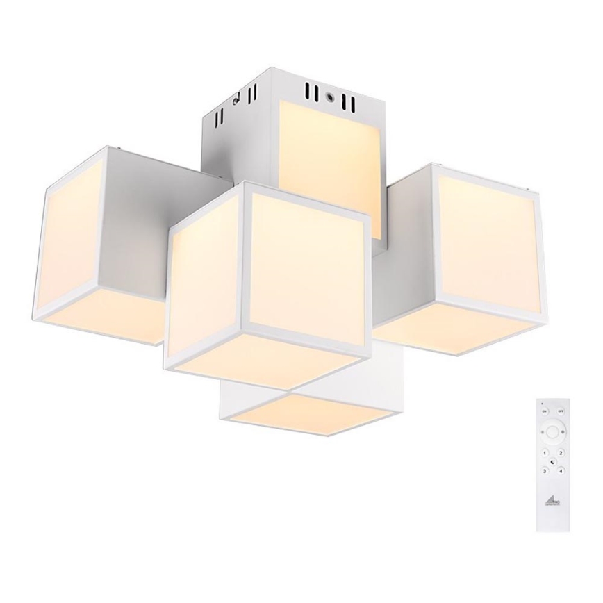Trio - Lustre monté en surface LED RVBW à intensité variable OSCAR 5xLED/7W/230V 3000-6000K Wi-Fi + télécommande