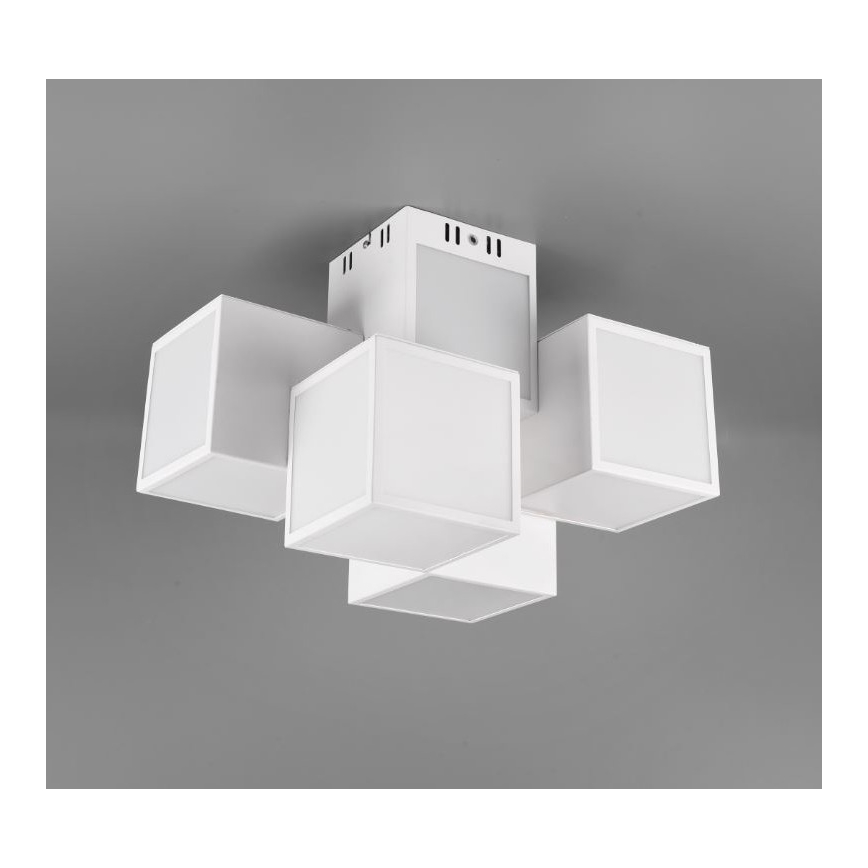 Trio - Lustre monté en surface LED RVBW à intensité variable OSCAR 5xLED/7W/230V 3000-6000K Wi-Fi + télécommande