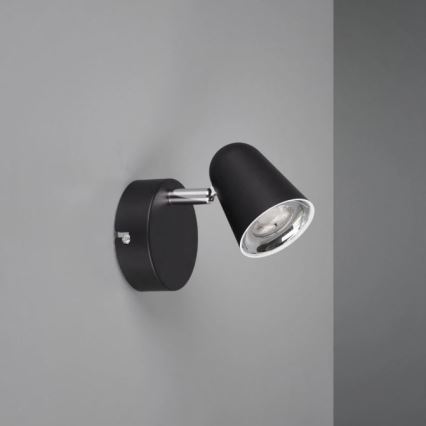 Trio - Spot mural LED TOULOUSE LED/3,5W/230V noir