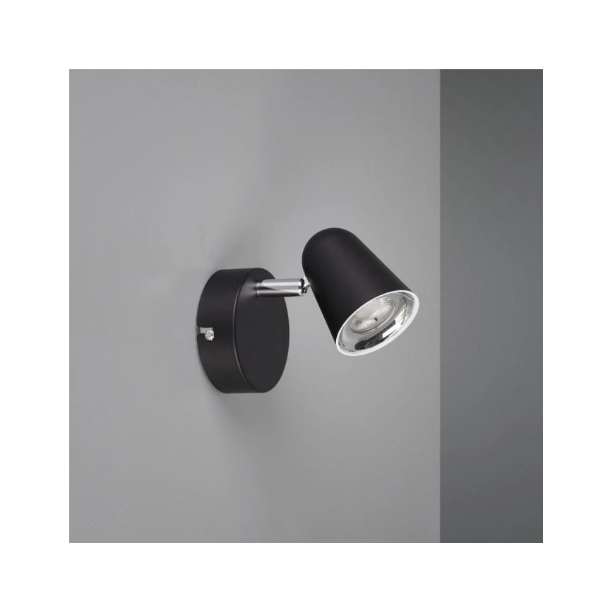 Trio - Spot mural LED TOULOUSE LED/3,5W/230V noir
