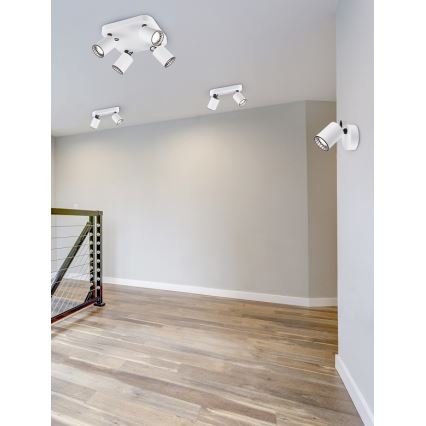 Trio - Spot mural PAGO 1xGU10//35W/230V blanc