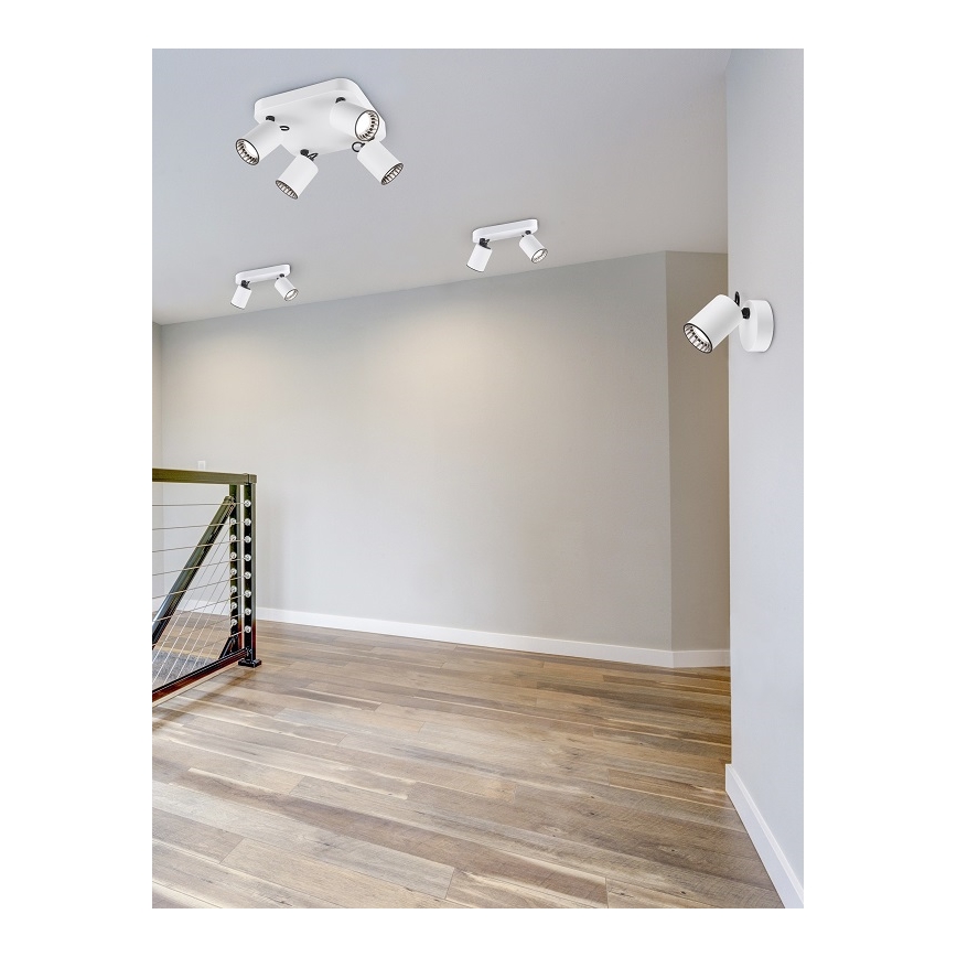 Trio - Spot mural PAGO 1xGU10//35W/230V blanc