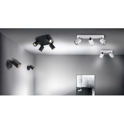 Trio - Spot PAGO 3xGU10//35W/230V blanc