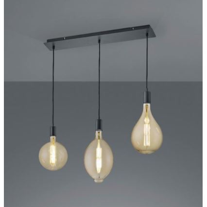 Trio - Suspension filaire LED à intensité variable GINSTER 3xE27/8W/230V