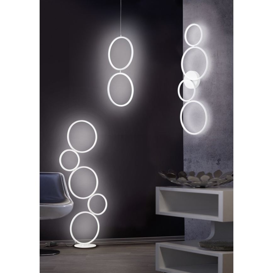 Trio - Suspension filaire LED à intensité variable RONDO 2xLED/11W/230V