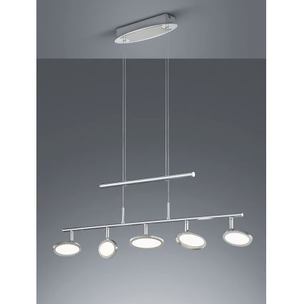 Trio - Suspension filaire LED DUELLANT 5xLED/4,3W/230V