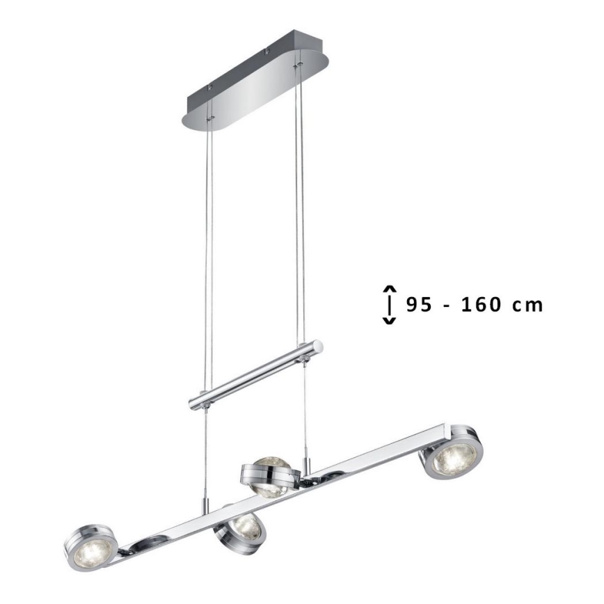 TRIO - Suspension LED avec fil LENTIL 8xLED/2,3W/230V