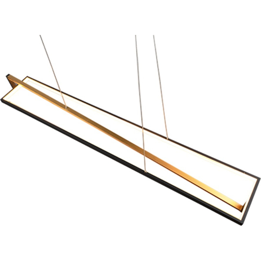 Trio - Suspension LED dimmable sur câble EDGE LED/35W/230V 2300/3000/4000K noir/doré