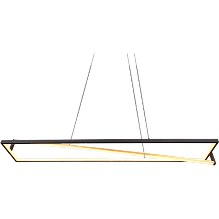 Trio - Suspension LED dimmable sur câble EDGE LED/35W/230V 2300/3000/4000K noir/doré