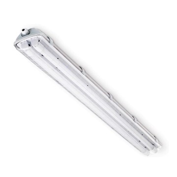 Tube fluorescent industriel T8 2xG13/18W/230V IP65