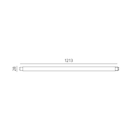 tube fluorescent LED G13/18W/230V 6000K 121,3 cm