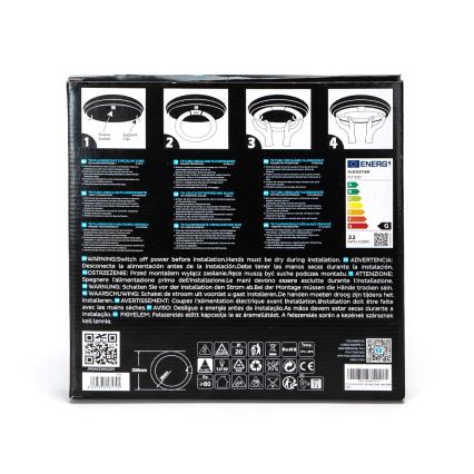 Tube fluorescent T9 G24q-1/32W/230V 6500K - Aigostar