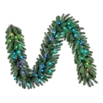 Twinkly - Décoration de Noël LED RGBW dimmable GARLAND 50xLED 2,7 m Wi-Fi