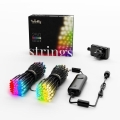 Twinkly - Guirlande lumineuse de Noël d'extérieur LED RGBW dimmable STRINGS 250xLED 23,5m IP44 Wi-Fi