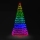 Twinkly - Sapin de Noël LED RGBW à intensité variable extérieur LIGHT TREE 750xLED 4m IP44 Wi-Fi