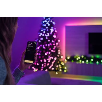 Twinkly - Sapin de Noël LED RGBW à intensité variable TREE 435 LED 2,1 m Wi‑Fi