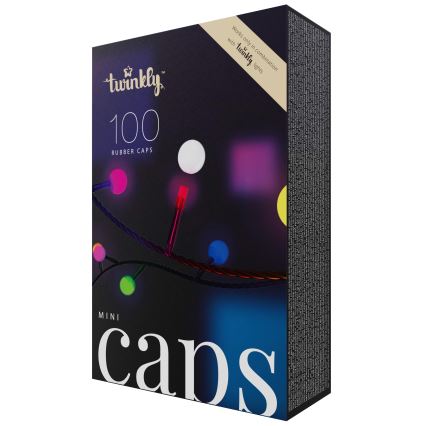 Twinkly - Embouts en silicone décoratifs MINI CAPS 100 pc