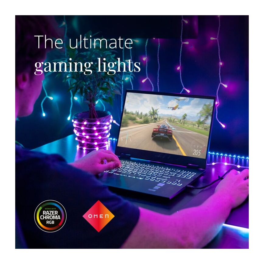 Twinkly -  Ruban LED RGB à intensité variable DOTS 200xLED 10 m IP44 WiFi