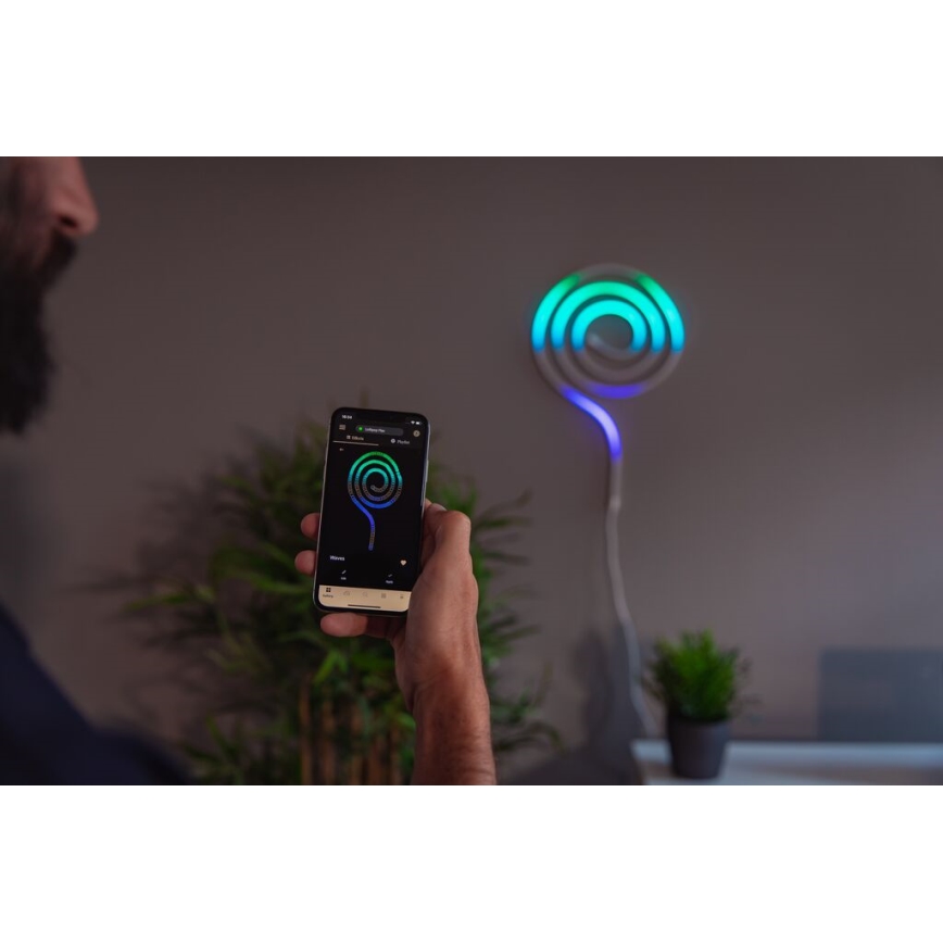 Twinkly - Ruban LED RGB à intensité variable FLEX 200xLED 2 m Wi-Fi