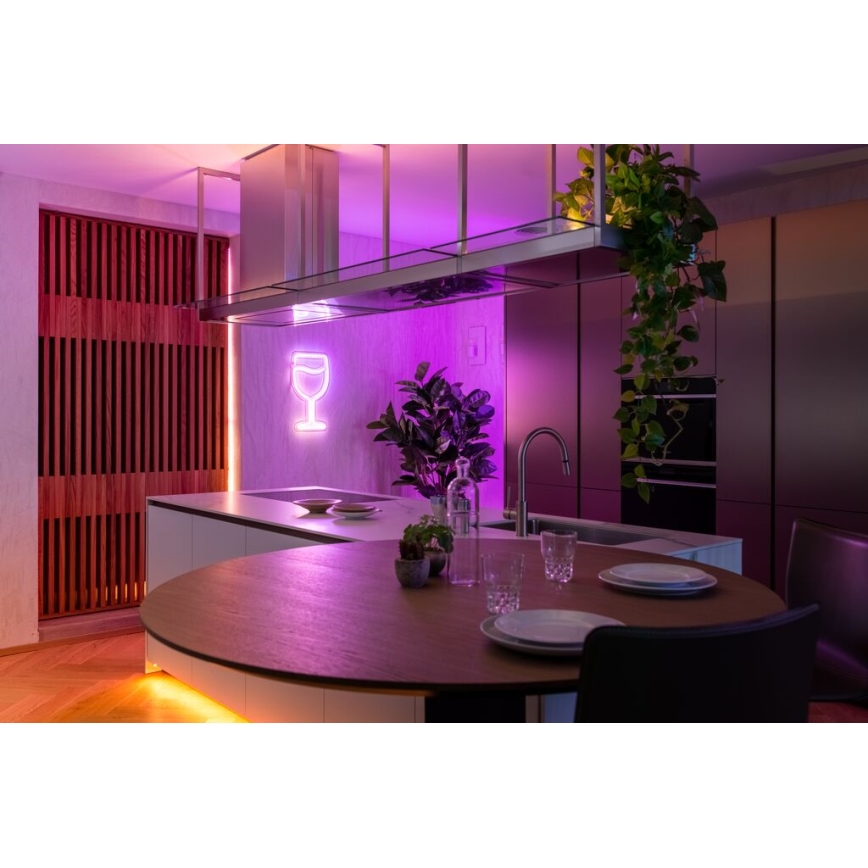 Twinkly - Ruban LED RGB à intensité variable FLEX 300xLED 3 m Wi-Fi
