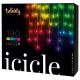 Twinkly - LED RGB À intensité variable extérieur Rideau de Noël ICICLE 190xLED 11,5m IP44 Wi-Fi