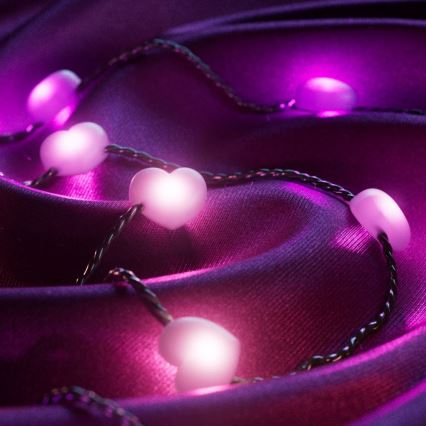 Twinkly - guirlande de Noël LED RGB dimmable CANDIES 200xLED 14 m USB Wi-Fi