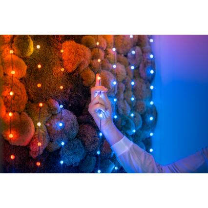 Twinkly - Guirlande de Noël RVB à intensité variable CANDIES 100xLED 8 m USB