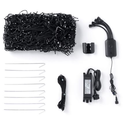 Twinkly - Sapin de Noël d'extérieur LIGHT TREE LED RGBW dimmable, 1000 LED, 6 m, IP44, Wi-Fi