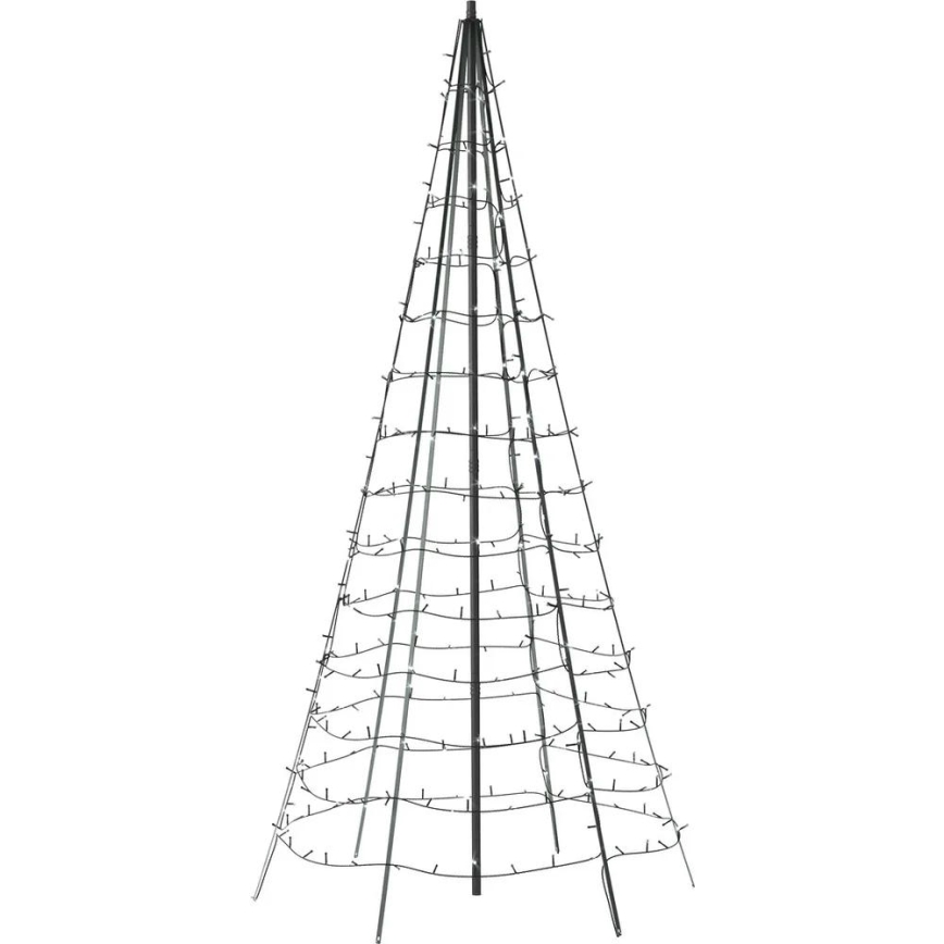 Twinkly - Sapin de Noël LED RGBW à intensité variable extérieur 300xLED 2m IP44 Wi-Fi