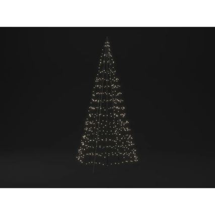 Twinkly - Sapin de Noël LED RGBW extérieur à intensité variable LIGHT TREE 450xLED 3m IP44 Wi-Fi