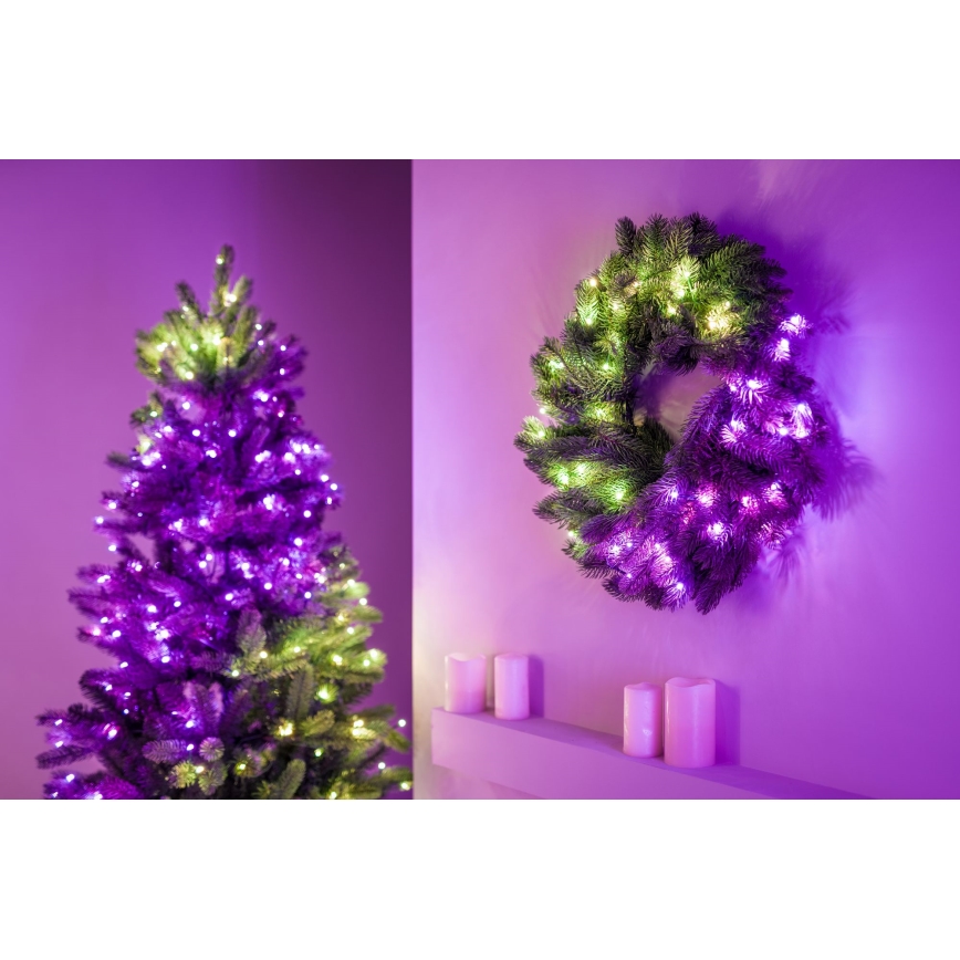 Sapin de Noël Twinkly LED, RVB, IP20, contrôlé par application — LEDs.de