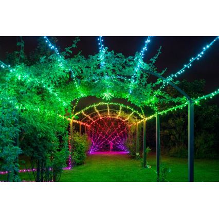 Twinkly - Guirlande d'extérieur LED RGB dimmable STRINGS 250xLED 23,5m IP44 Wi-Fi