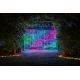 Twinkly - Rideau de Noël LED RGBW à intensité variable extérieur CURTAIN 210xLED 6,1m IP44 Wi-Fi