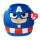 TY - Jouet en peluche Squishy CAPTAIN AMERICA 22 cm