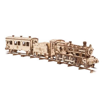 Ugears - Puzzle 3D mécanique en bois Harry Potter Poudlard express