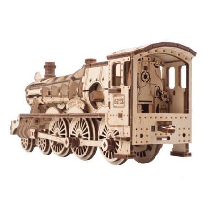 Ugears - Puzzle 3D mécanique en bois Harry Potter Poudlard express