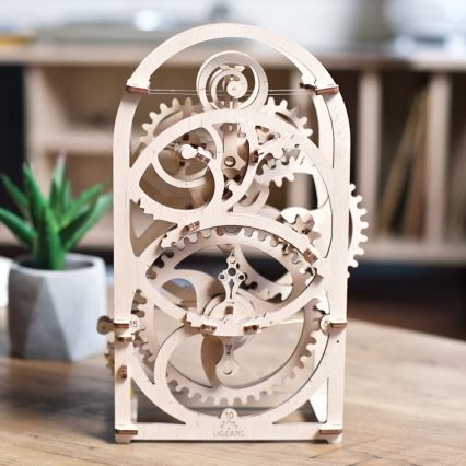 Ugears - Puzzle mécanique 3D en bois Horlogerie