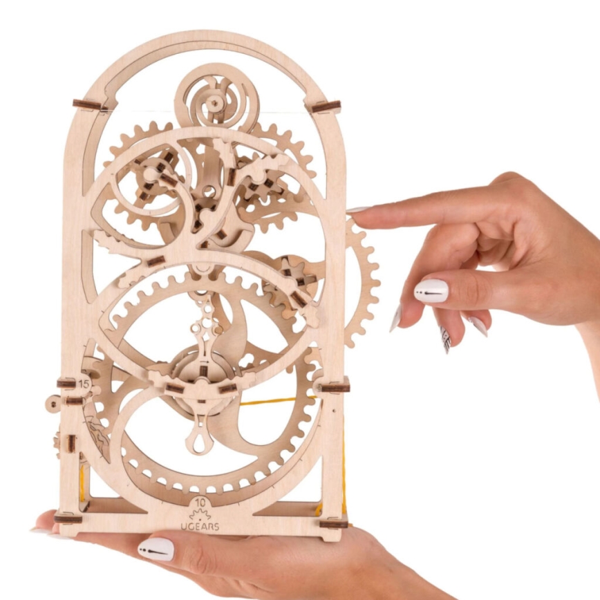 Ugears - Puzzle mécanique 3D en bois Horlogerie