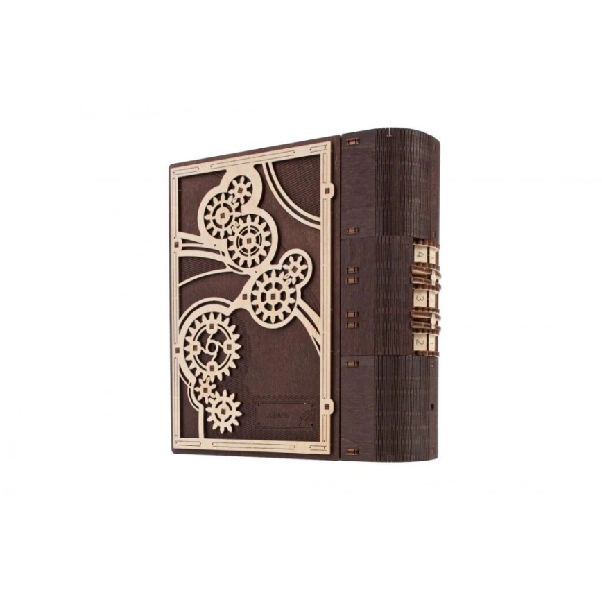 Ugears - puzzle mécanique 3D en bois Livre des secrets