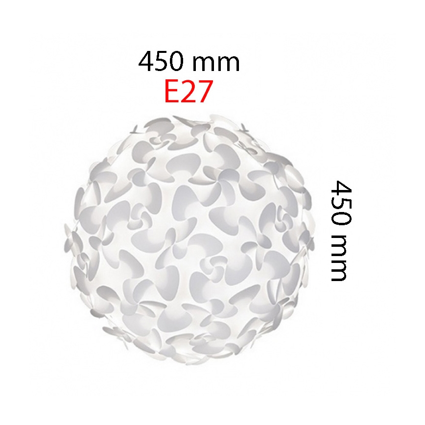 Umage 2064 - Abat-jour LORA medium E27 blanc Ø 450 mm