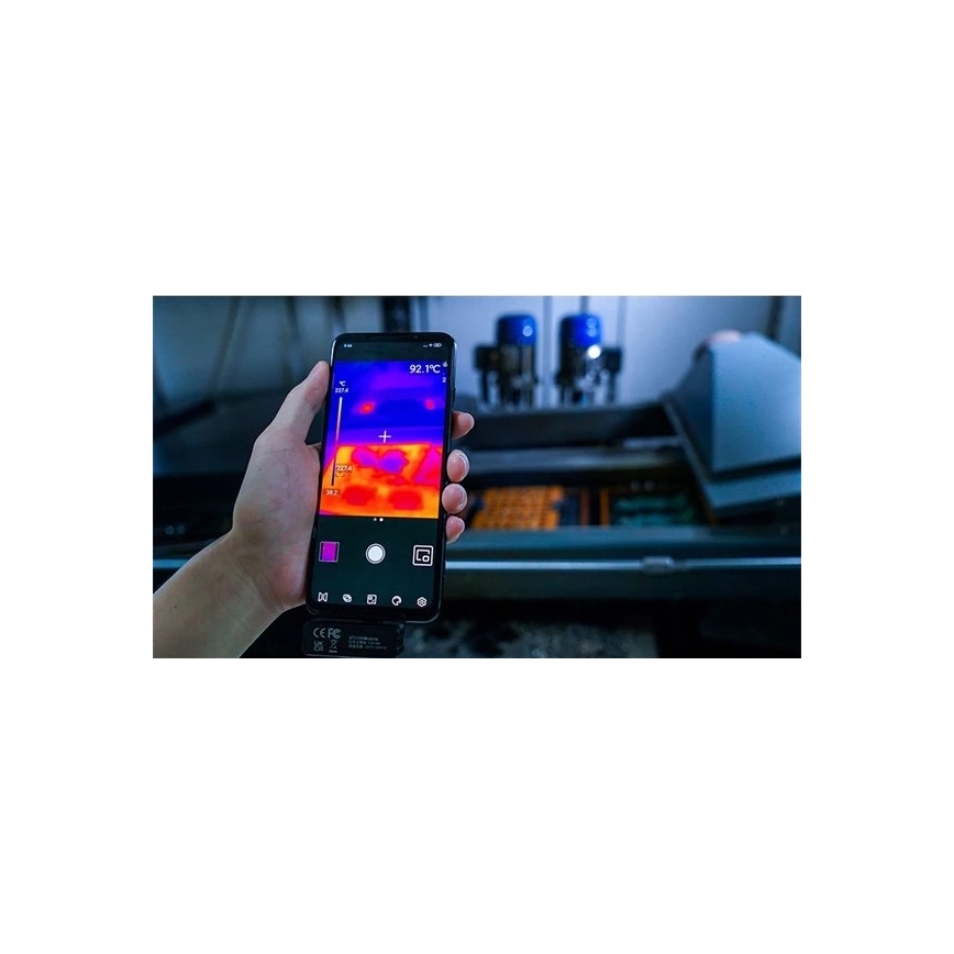 Uni-T UTi120MS - Éclairage de caméra thermique pour iPhone