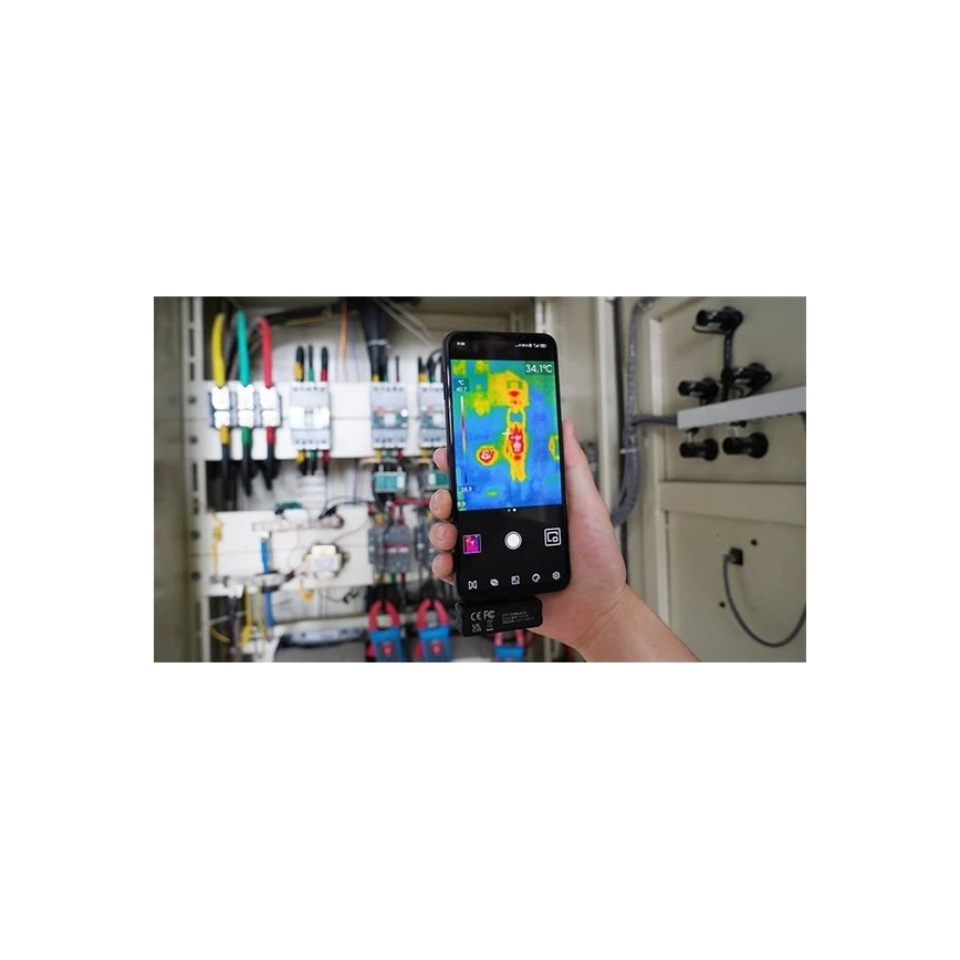 Uni-T UTi120MS - Éclairage de caméra thermique pour iPhone