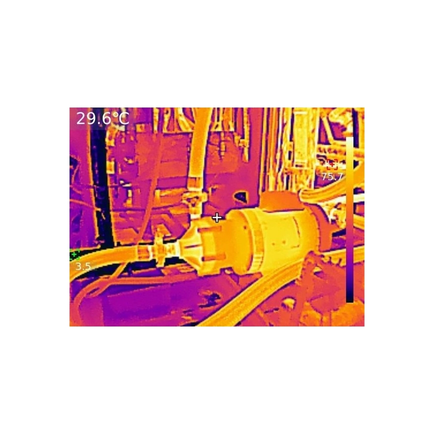 Uni-T UTi720V - Caméra thermique 5200 mAh 640x480 px 3,7 V IP54