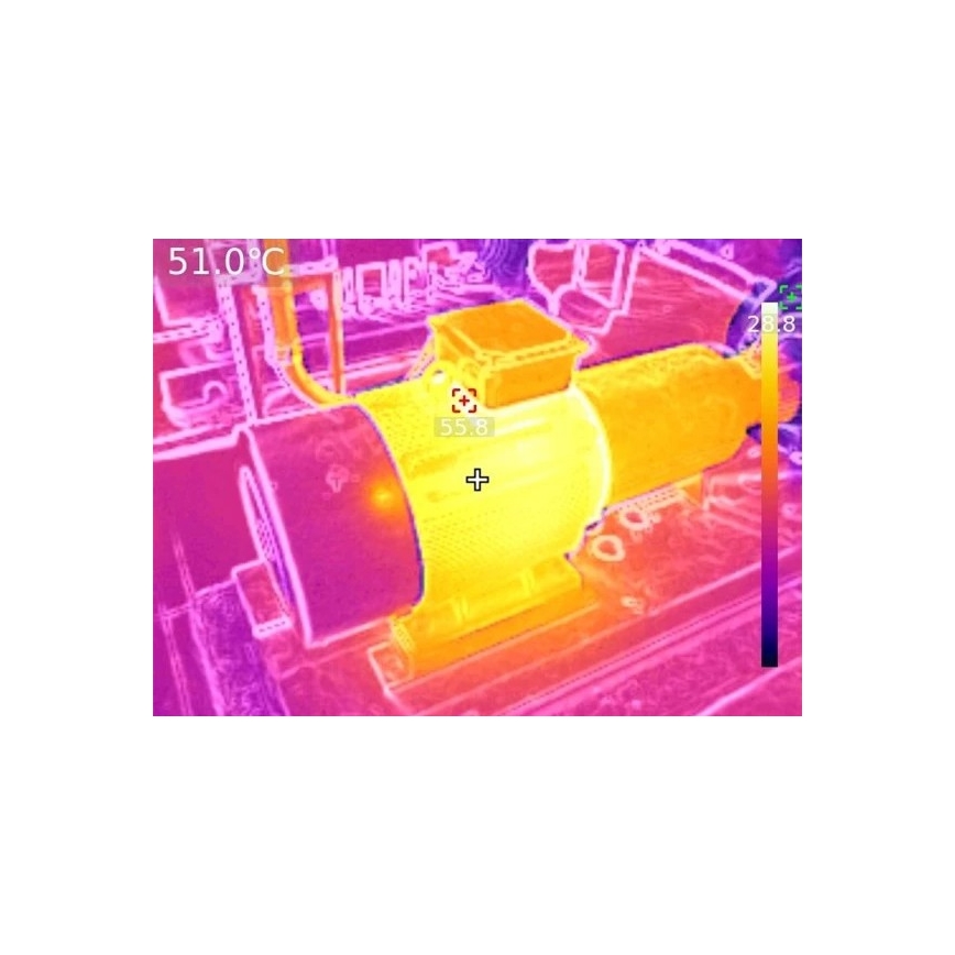 Uni-T UTi720V - Caméra thermique 5200 mAh 640x480 px 3,7 V IP54